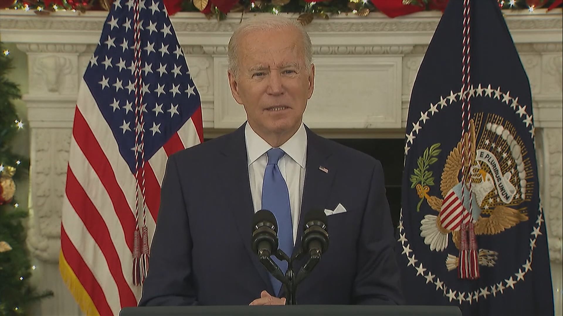 拜登指毋需為新變種病毒恐慌　促民眾盡快接種疫苗