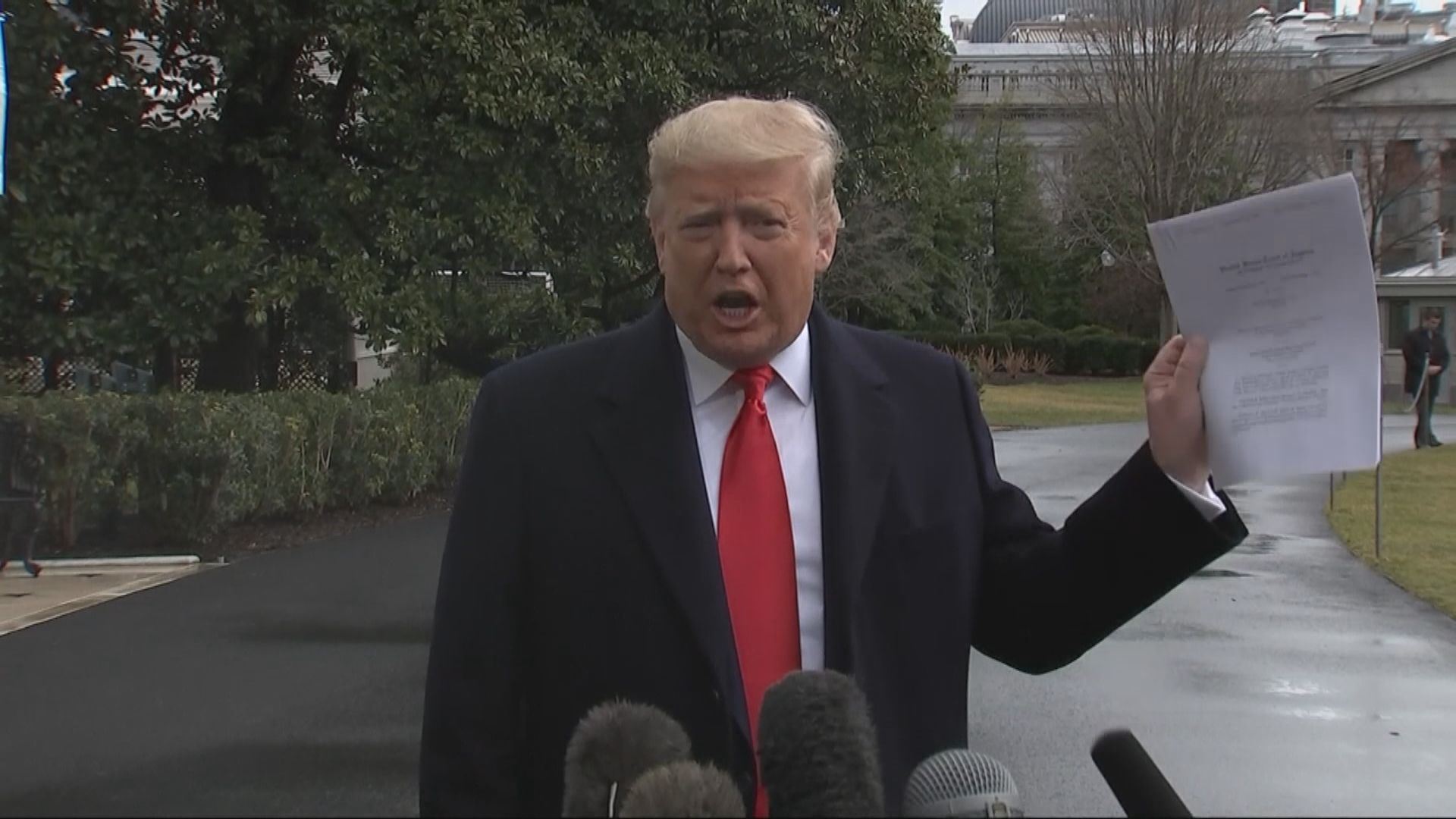 特朗普：中國抗疫表現專業