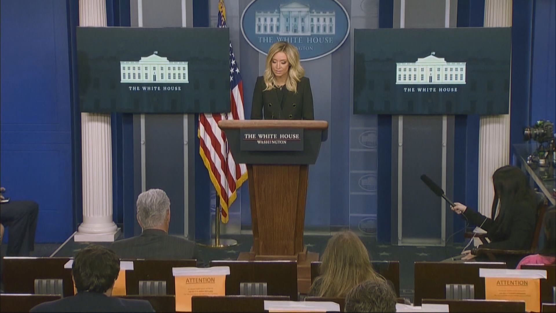 白宮發言人：中國處理疫情失當非秘密