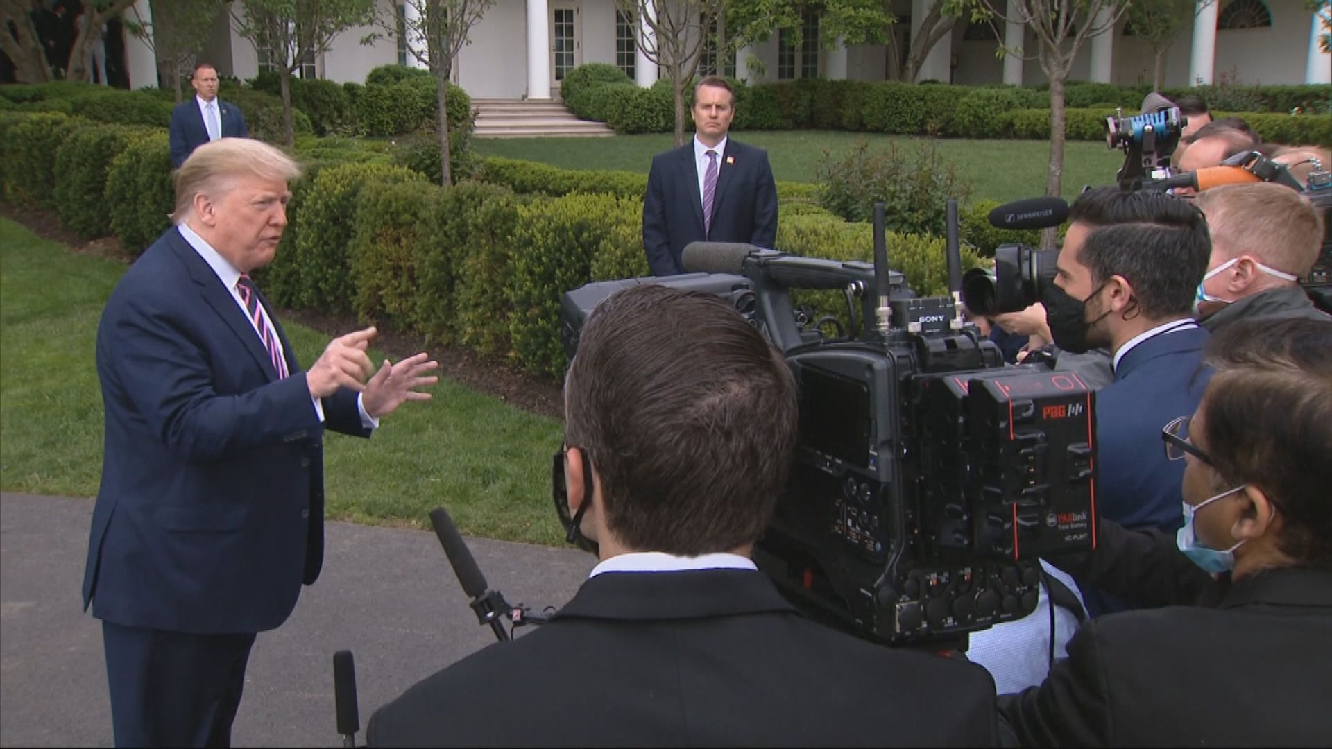 特朗普指將公開病毒源於中國報告