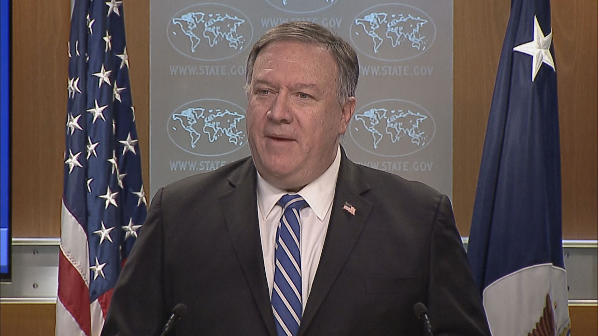 蓬佩奧：未能完全確定病毒來自武漢實驗室