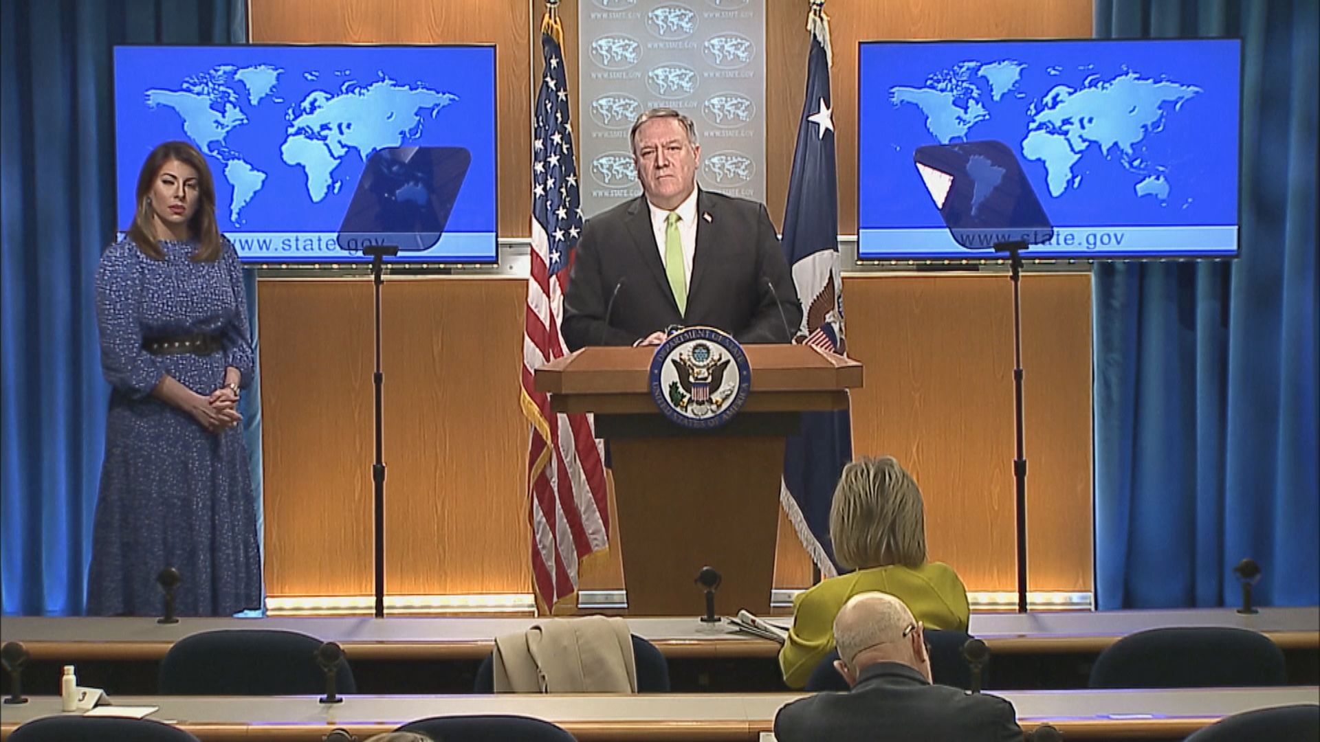 蓬佩奧批中國援助與疫情相比是微不足道