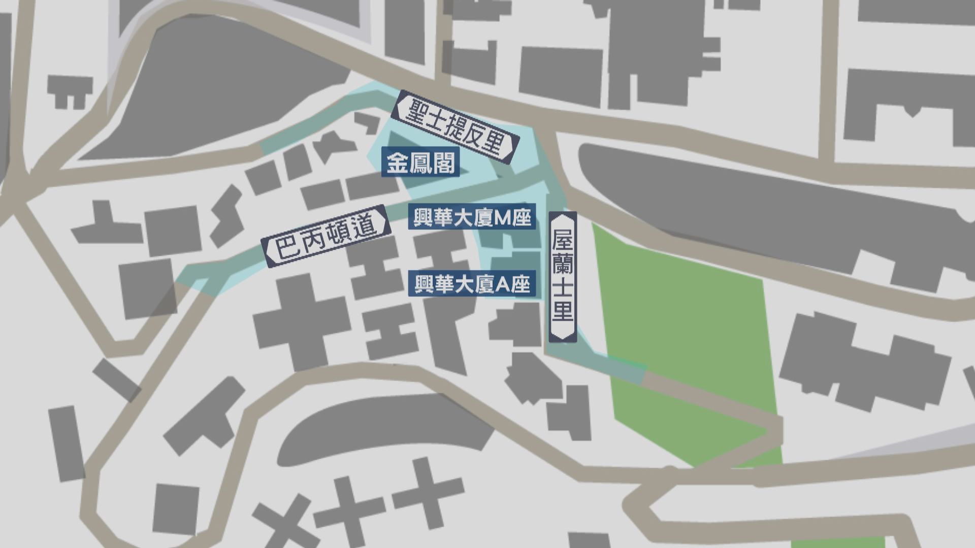 中西區突襲封區　區域內部分個案與健身室群組有關