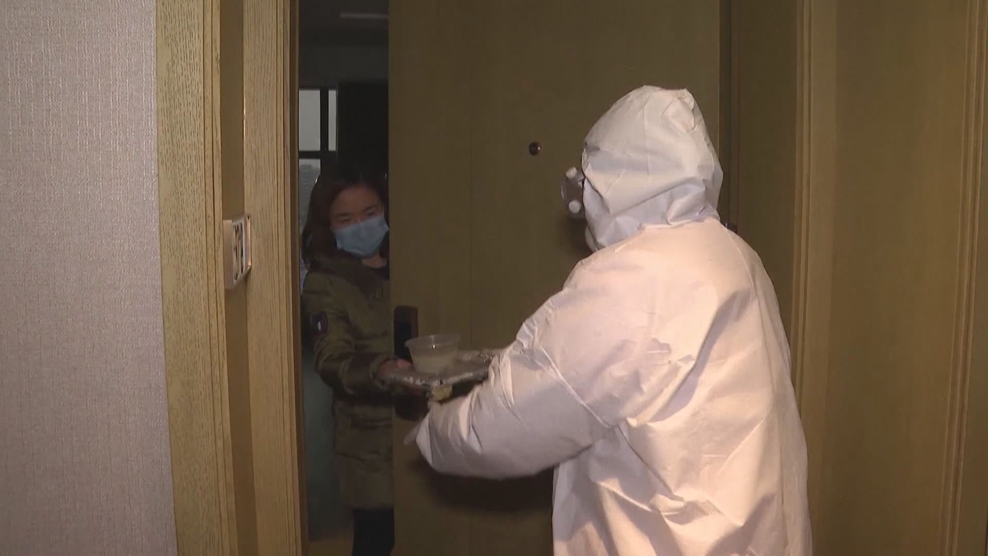 武漢為疑似患者設立集中隔離點