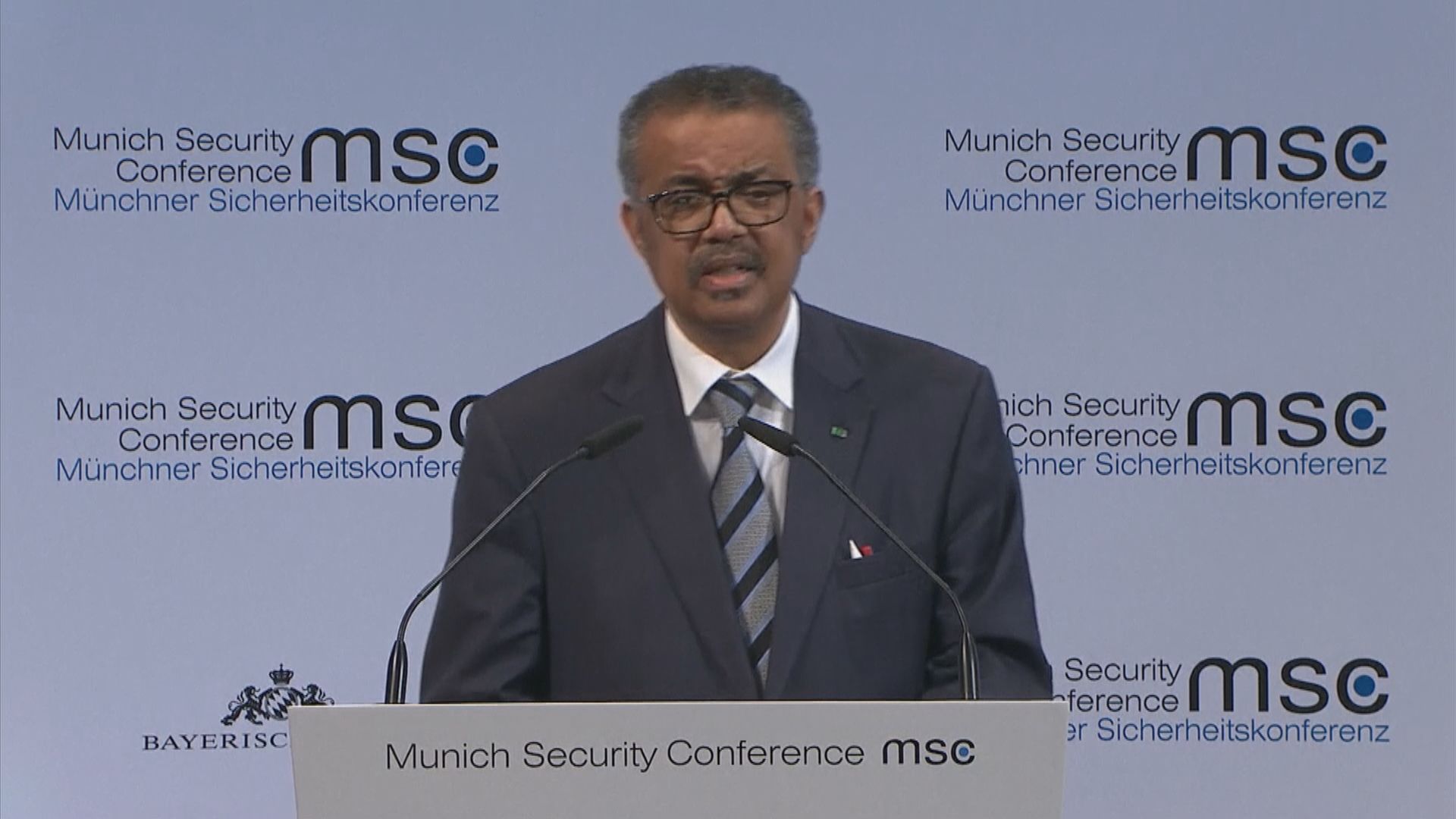 譚德塞：全球須加強力度應對疫情