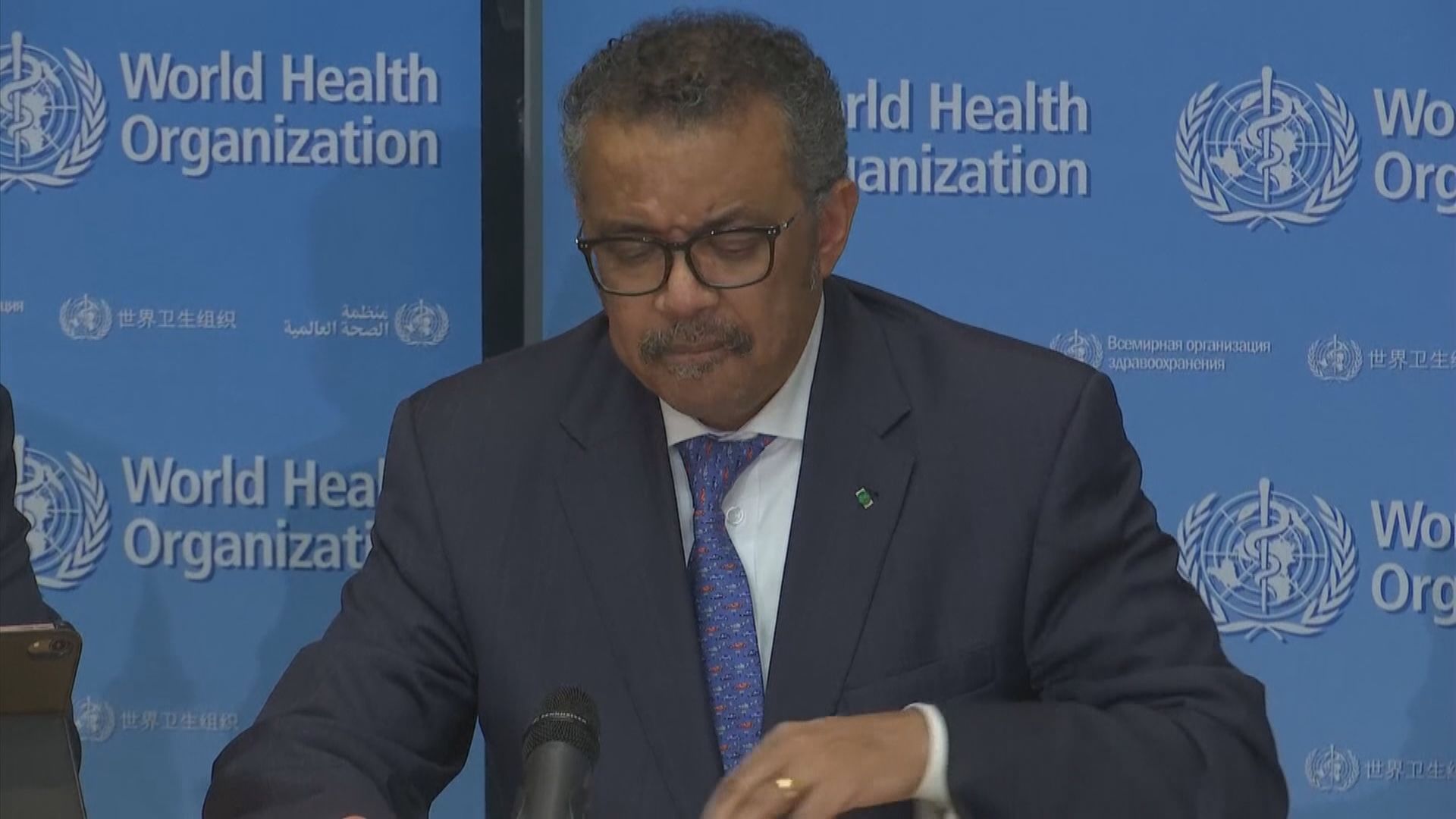 世衛：新冠病毒威力比沙士低但不能過度樂觀