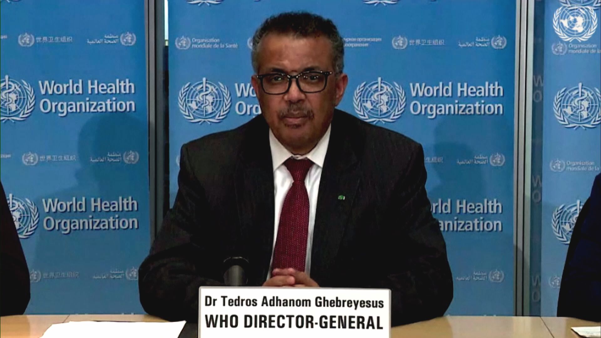 世衛呼籲各國加強病毒檢測工作