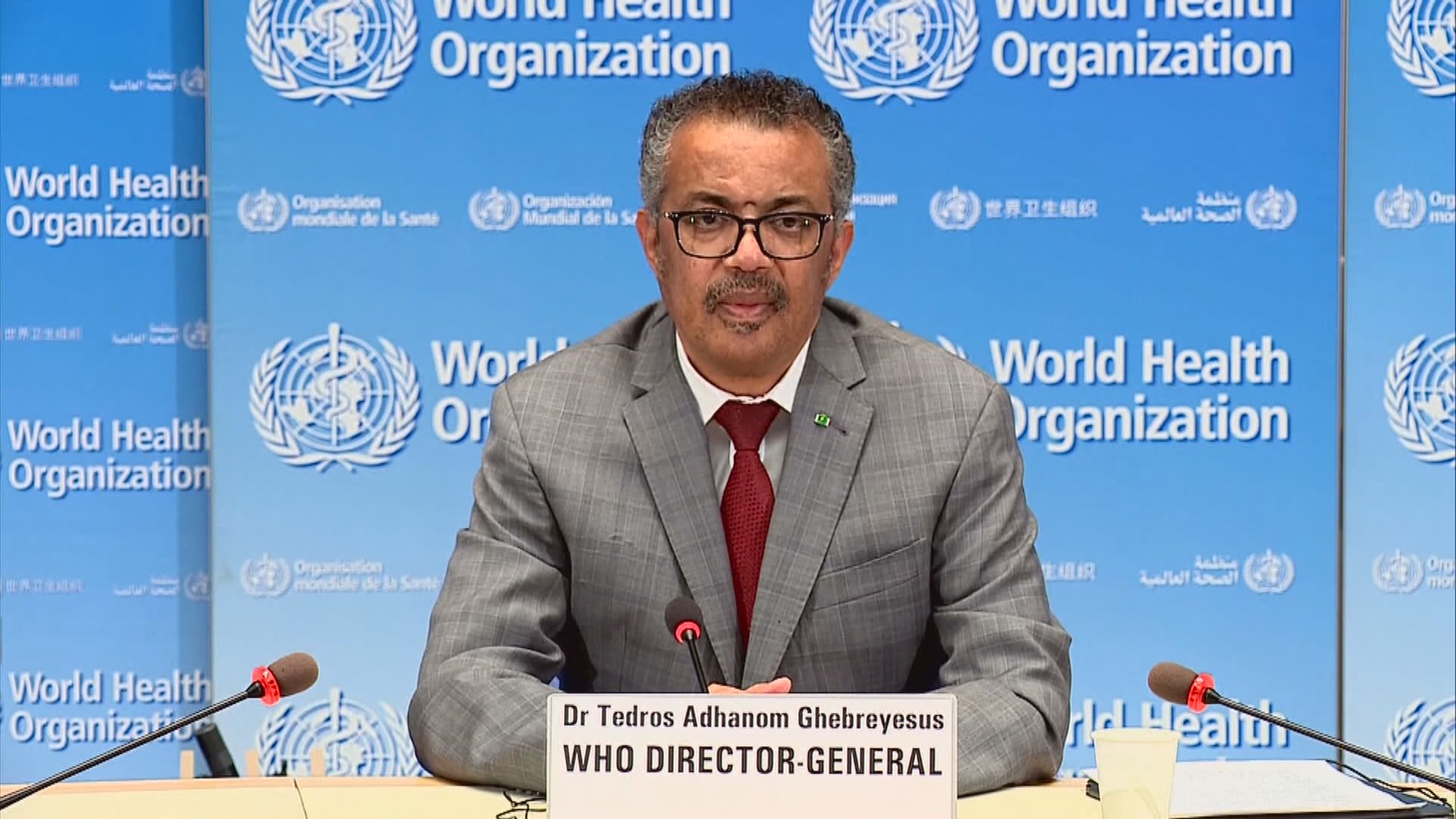 譚德塞讚揚美國為全球健康作出貢獻　期望可繼續合作