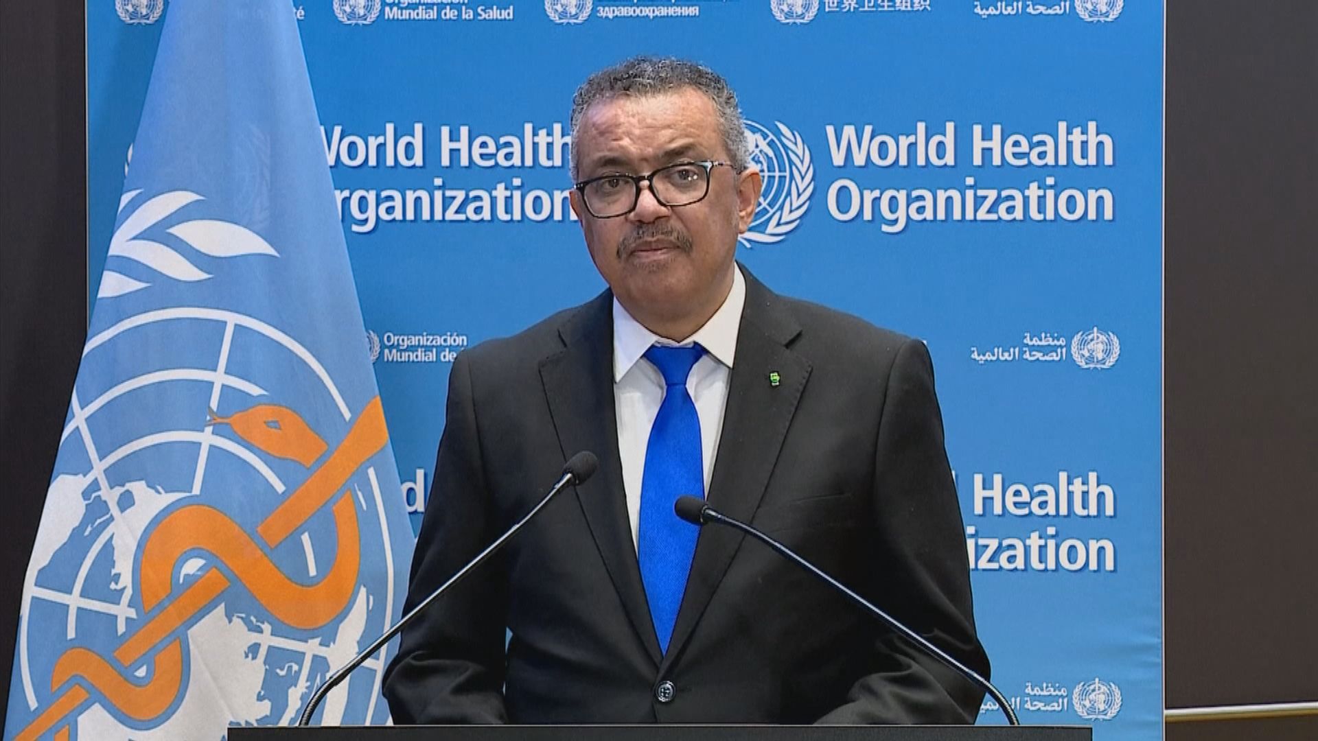 譚德塞：不應對終結疫情大流行階段過於樂觀