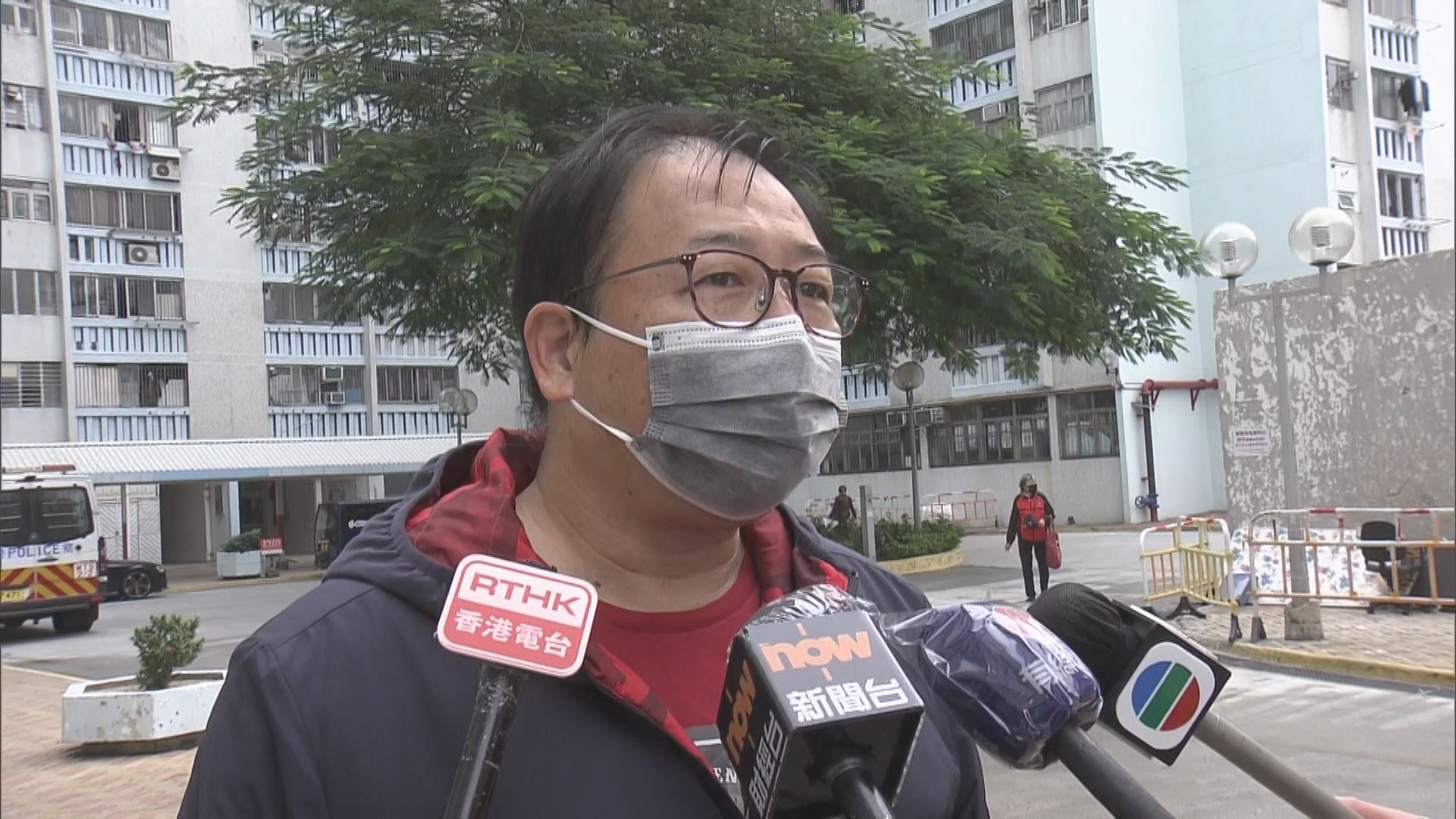 彩雲邨明麗樓續有人採樣檢測　居民憂喉管出問題