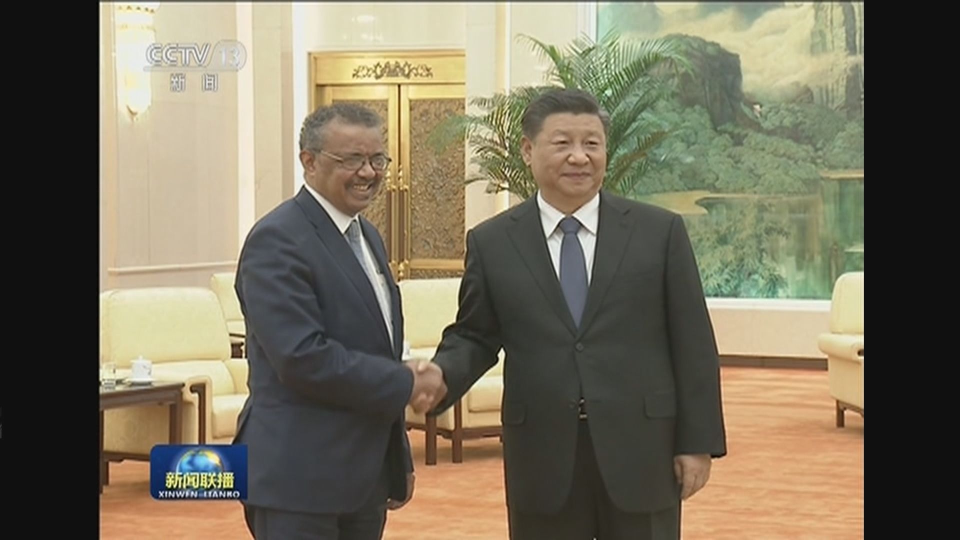 習近平與世衛總幹事會晤商疫情防控問題
