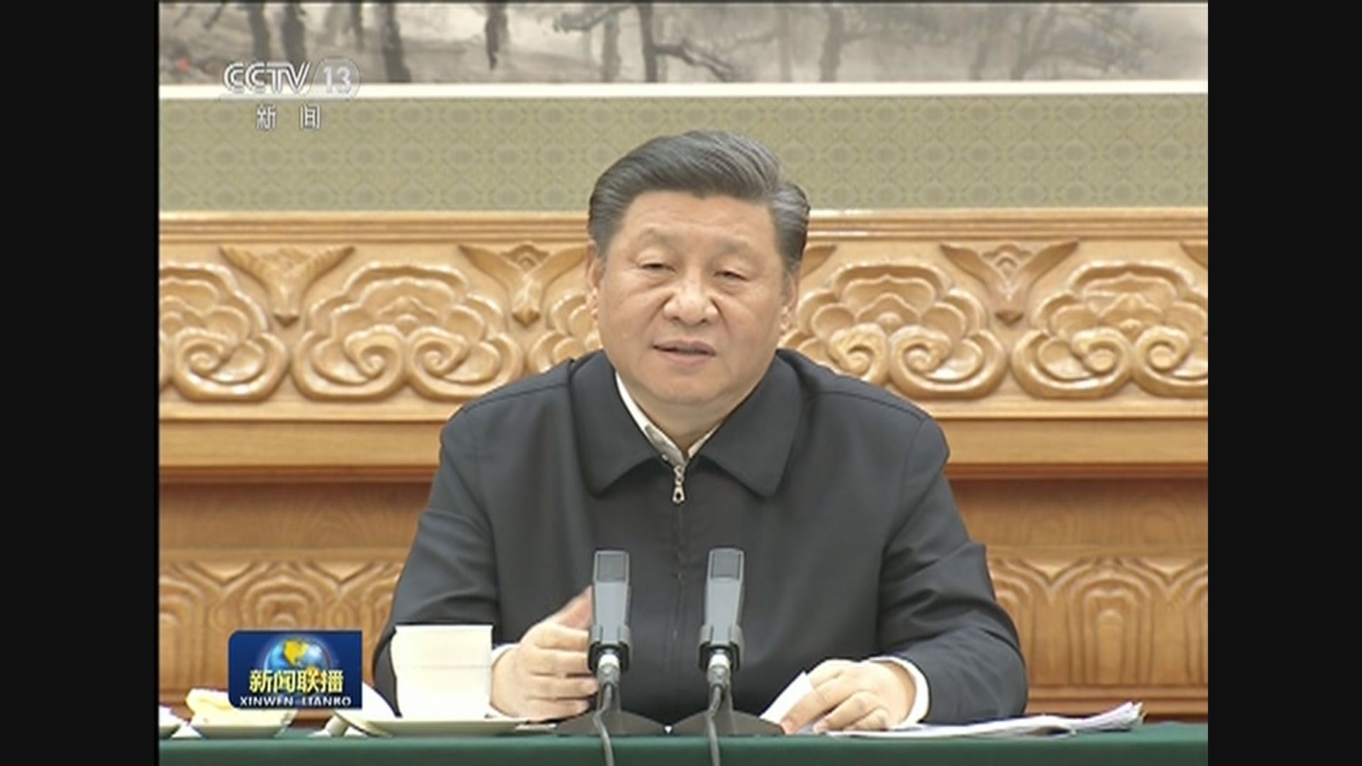 習近平稱黨中央及時制訂防控策略