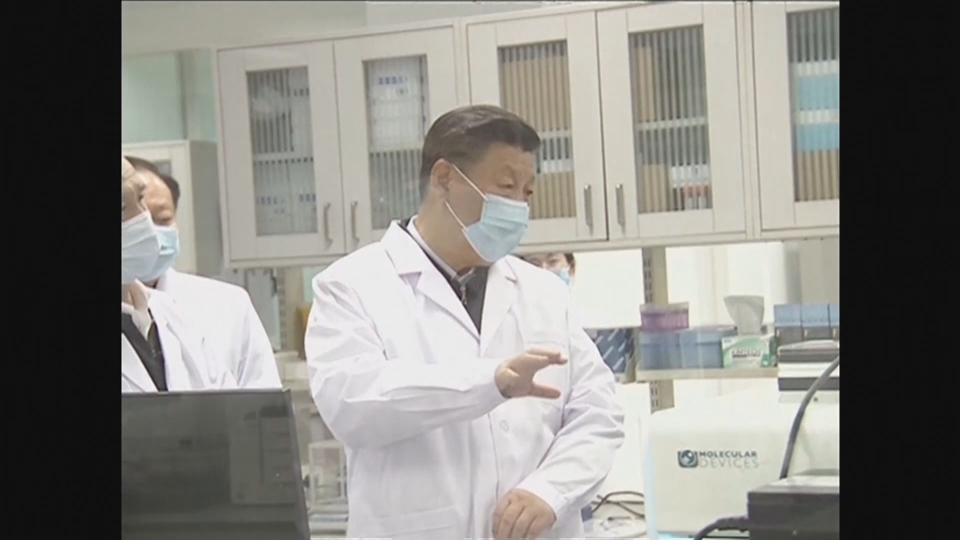 習近平抵達武漢考察疫情防控工作