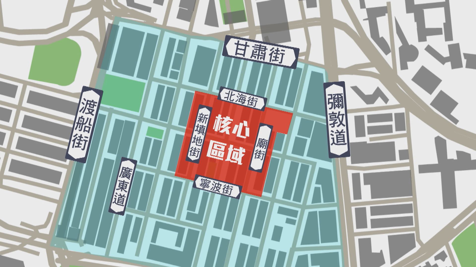 油麻地佐敦指定區域内再劃核心區　居民須強制檢測