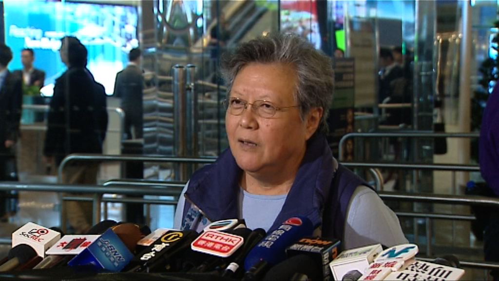 范徐麗泰：建制派在投票上表現團結