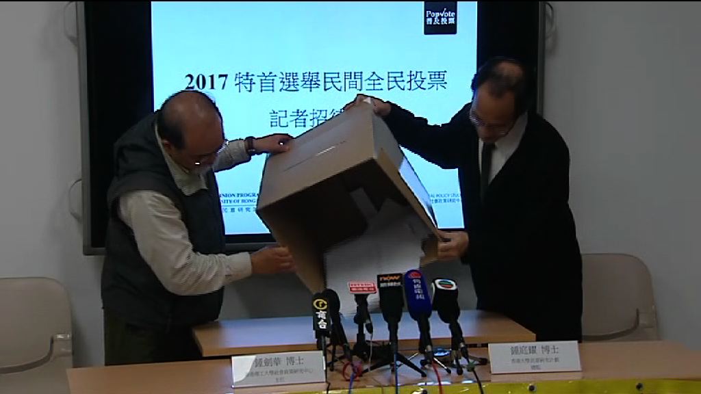特首民間投票結束