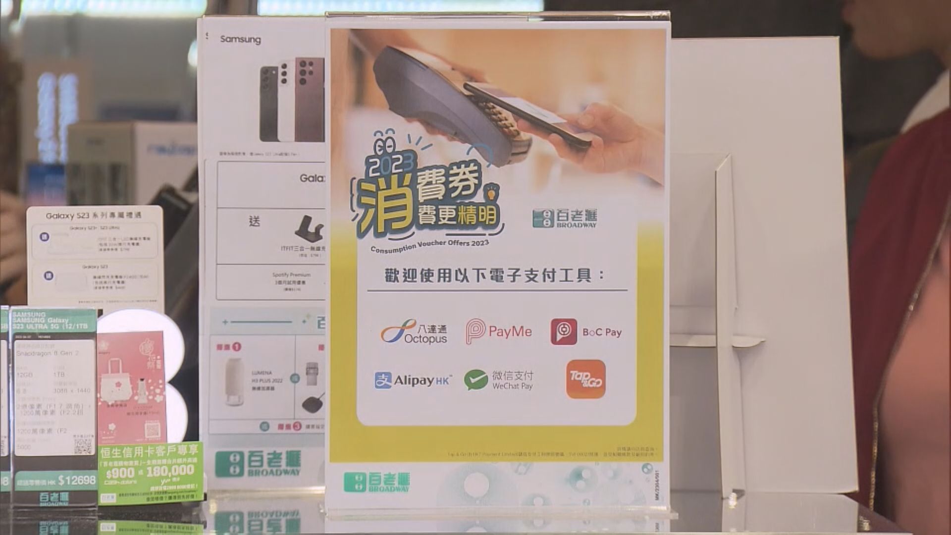 新一期三千元消費券今日發放