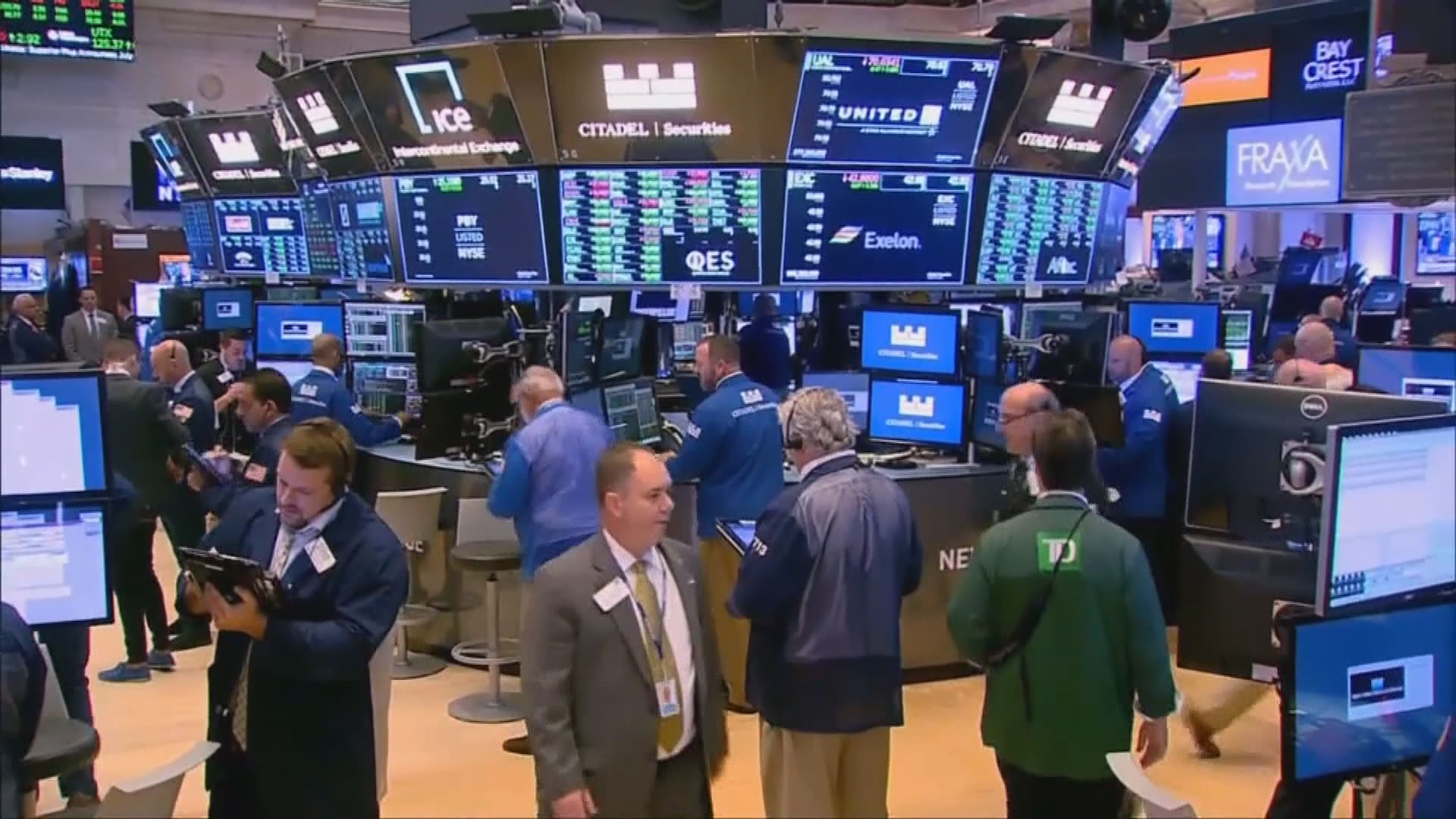 美股上周五下挫　道瓊斯指數連跌5天