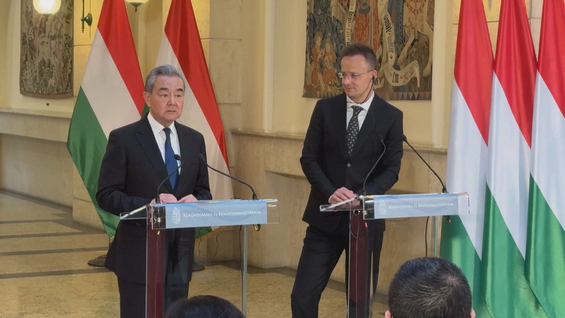 王毅訪匈牙利　雙方同意要推動中歐關係發展