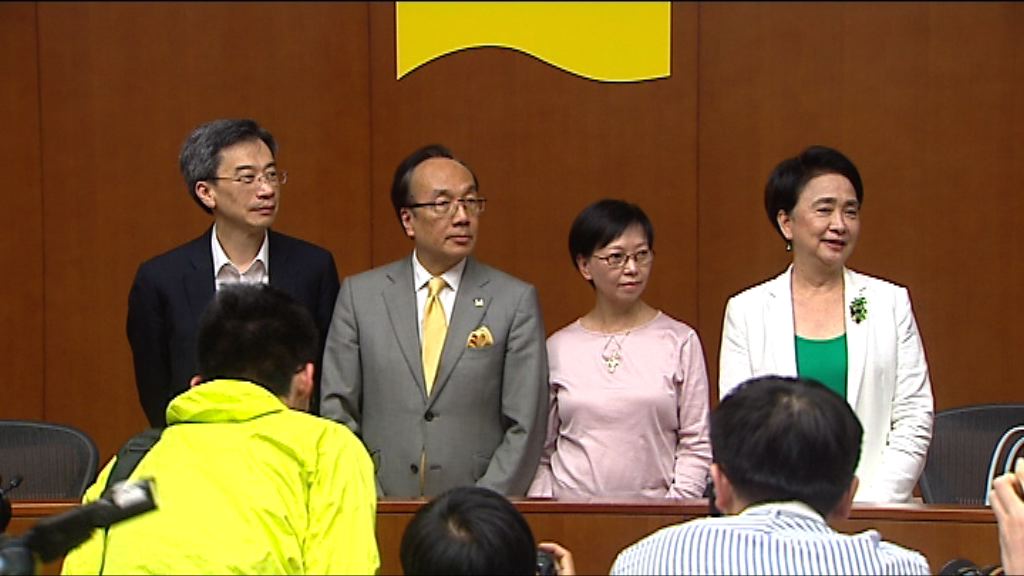 王光亞稱泛民屬建制人士