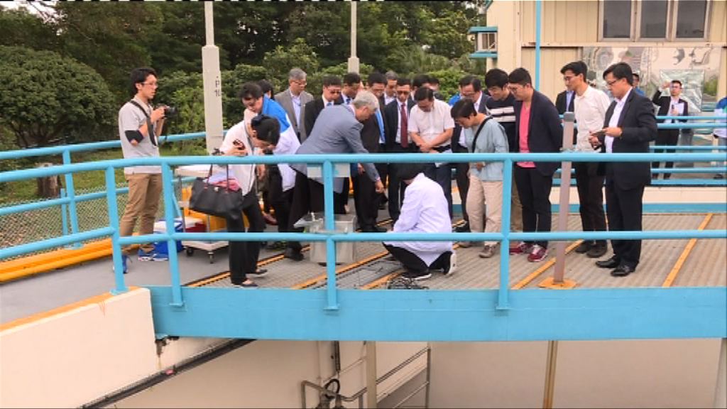 議員視察東江水供水及濾水設施