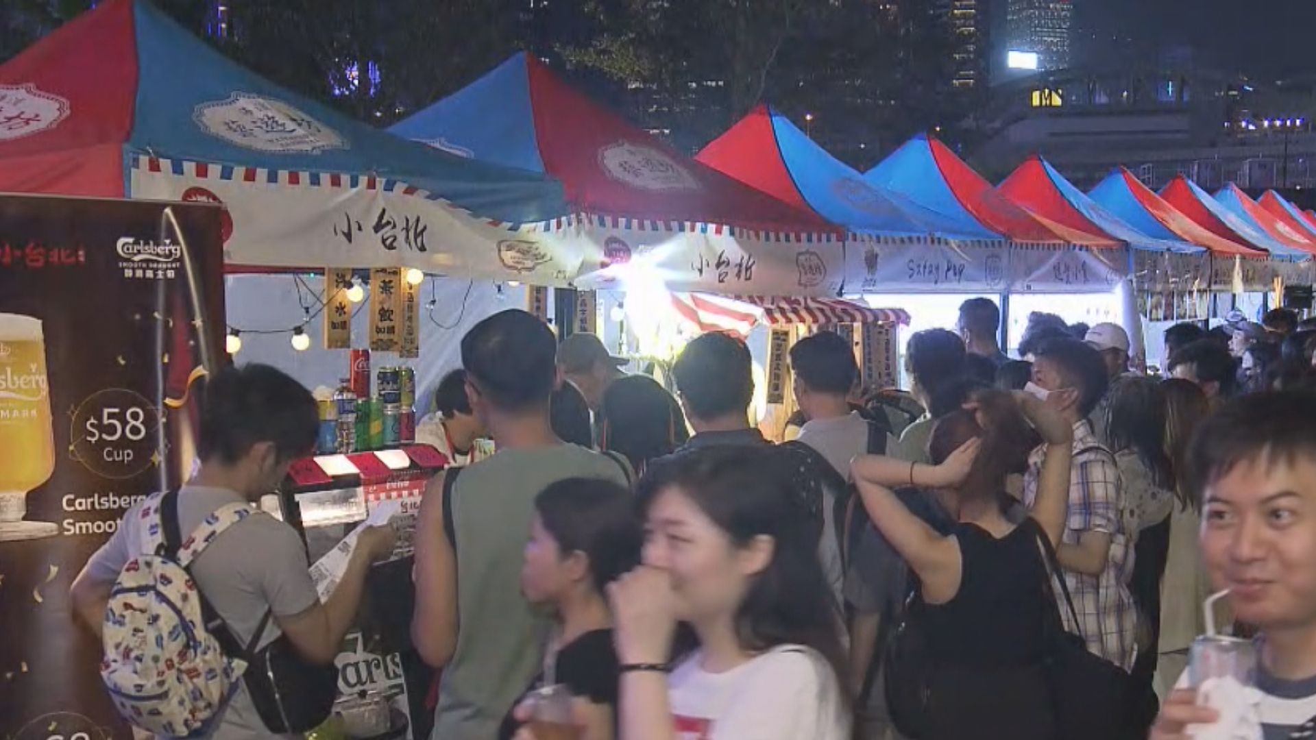 灣仔夜市電力復穩小食增 國慶分日夜開放檔主稱要計數是否續擺檔