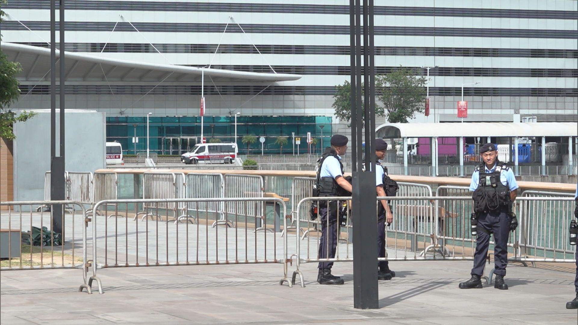 國慶日灣仔會展將舉辦活動 警方在附近一帶加強布防