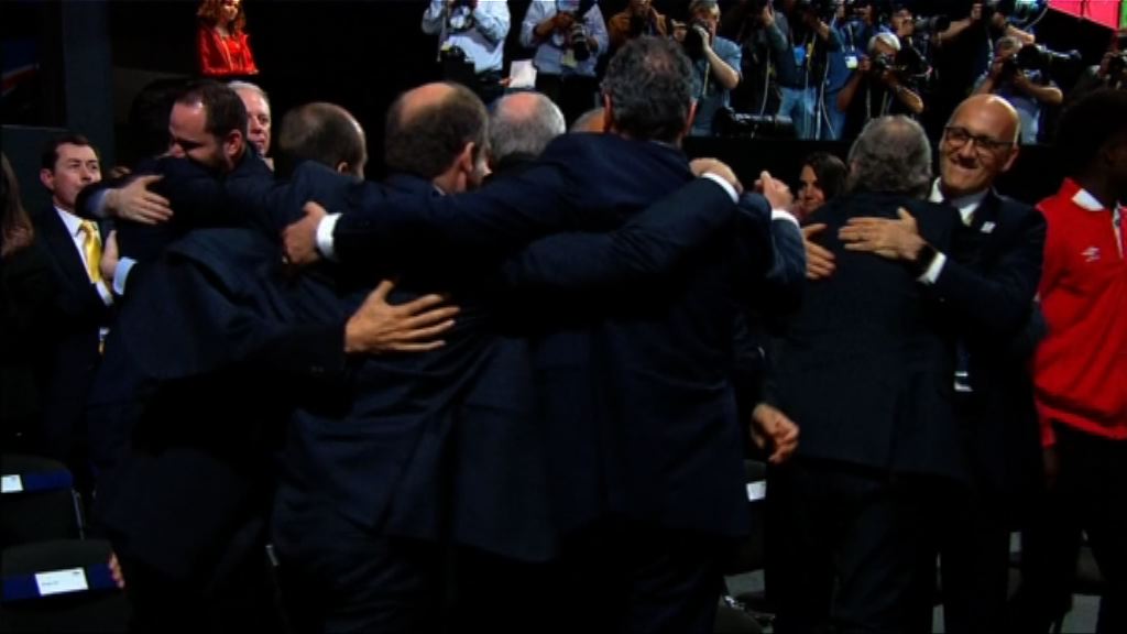 美加墨奪2026世界盃主辦權