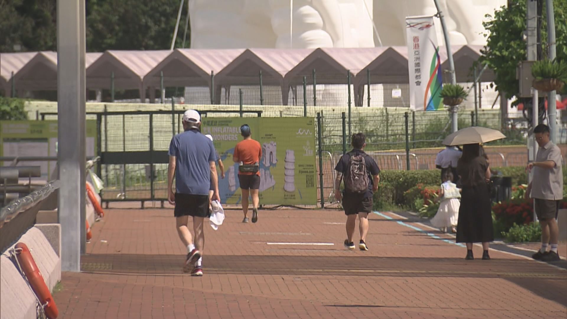 天文台錄得最高氣溫34.6度 破今年最熱紀錄