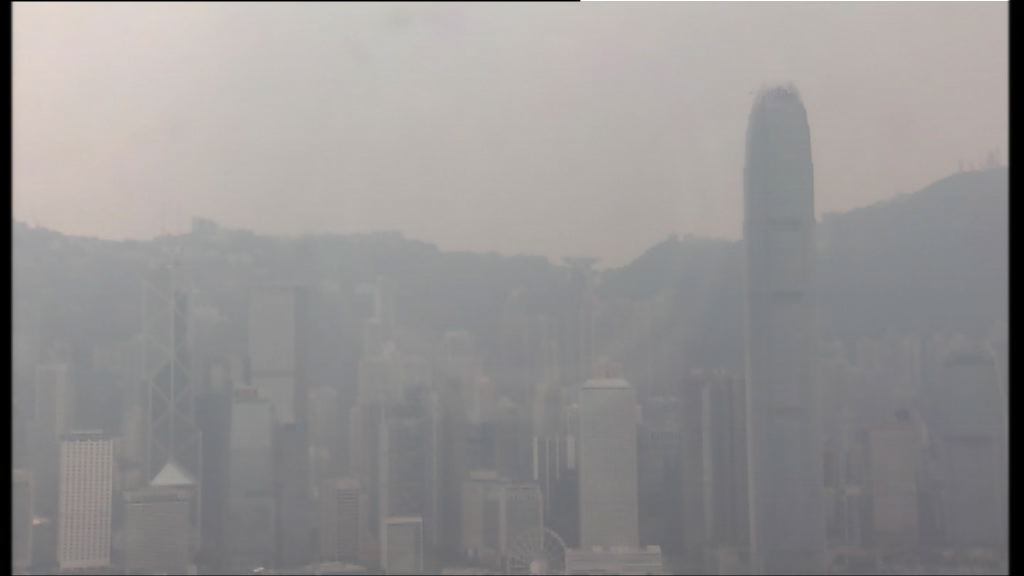 環保署料納沙登陸前空氣污染維持較高水平