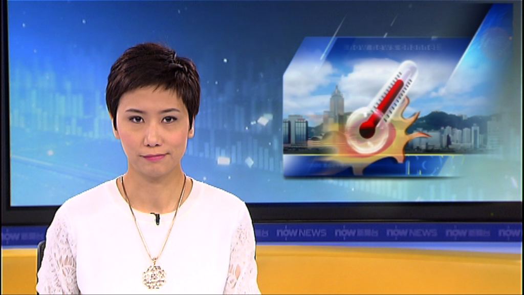 本港正午多處錄34度或以上