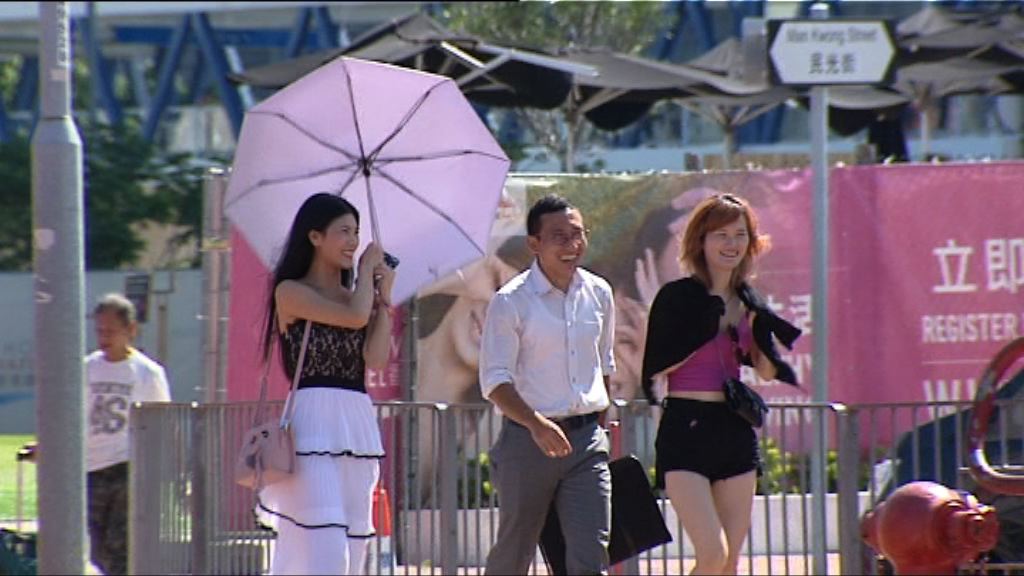 天文台錄得34.7度　創今年新高