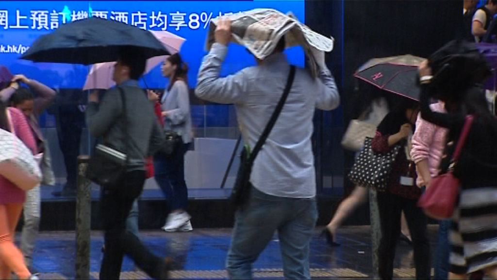 本港局部地區有狂風雷暴　新界西北最大雨