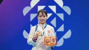 劉慕裳世運會奪金　為港贏得今屆首面獎牌