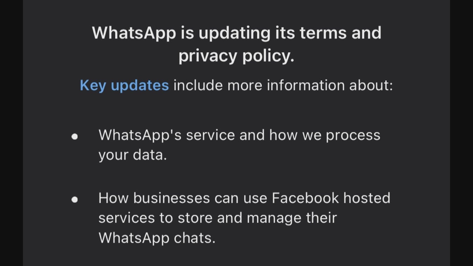 WhatsApp延遲用戶接受更新條款限期至五月中