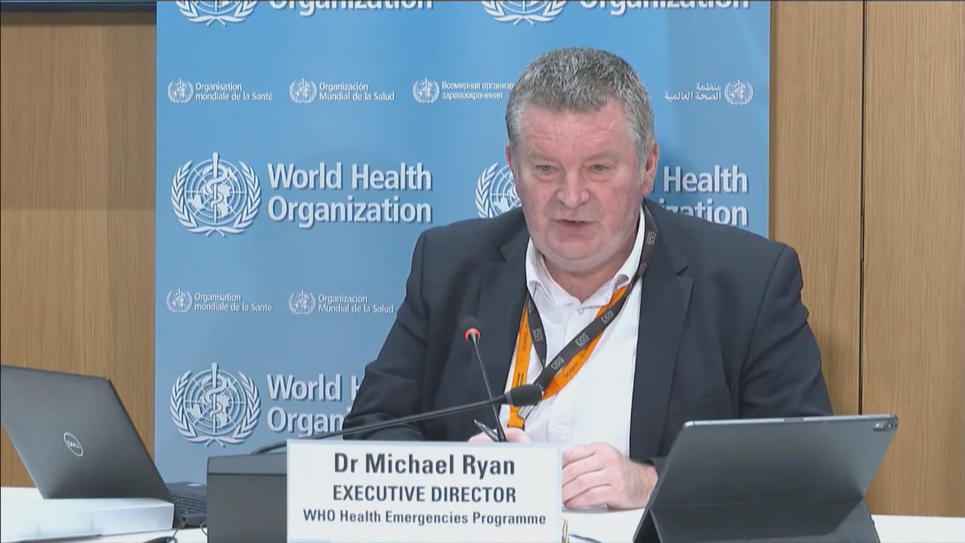 世衛對中國放寬防疫措施感到高興