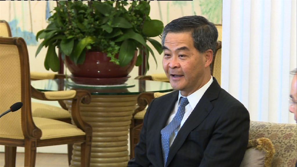 梁振英：把握機遇加強與印尼經貿關係