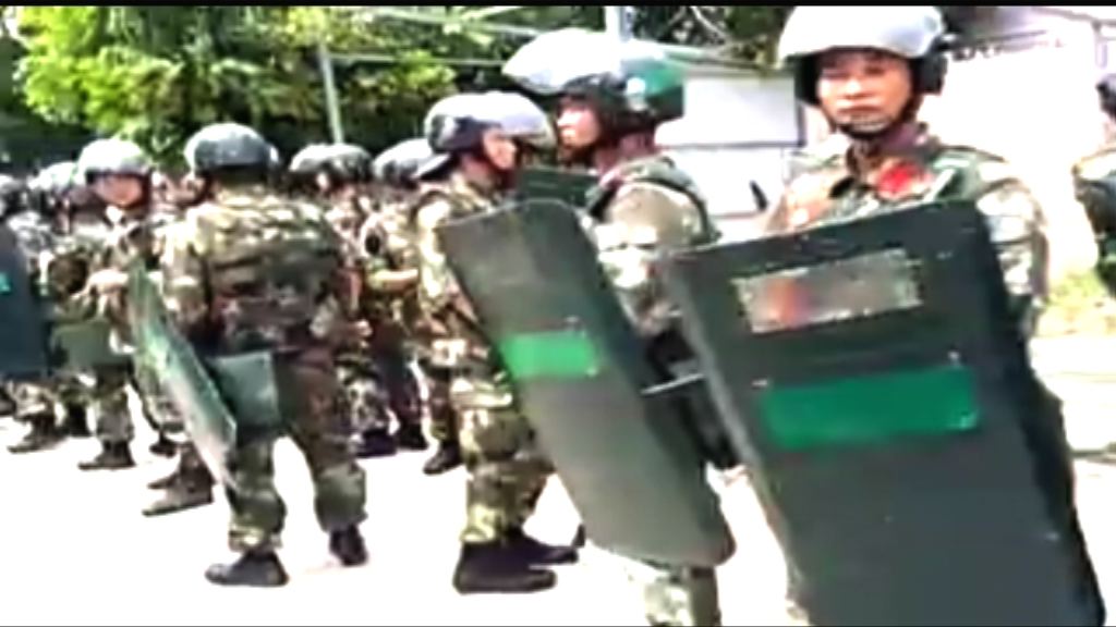 烏坎衝突後武警繼續巡邏