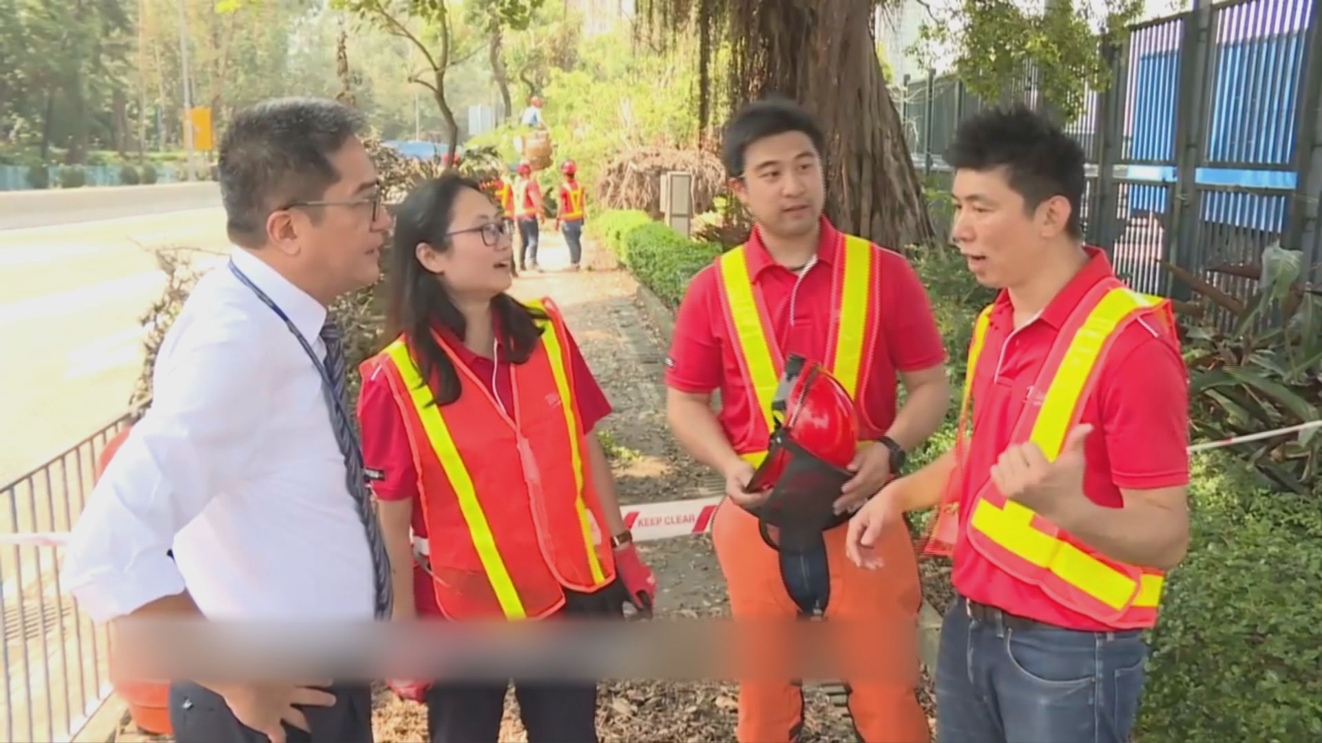 黃偉綸：會積極補種山竹吹塌的樹木