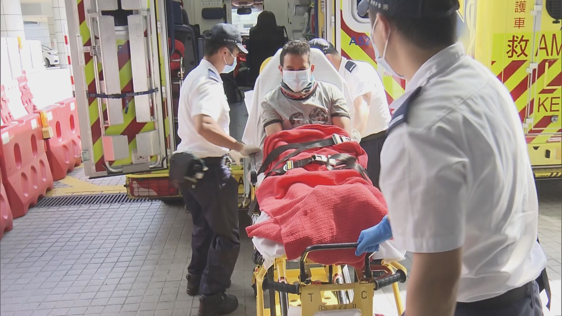 機場三跑地盤工業意外一死一傷