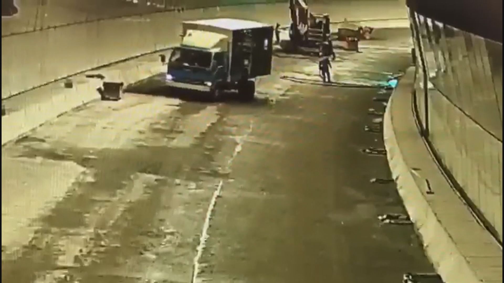 沙頭角蓮塘口岸隧道地盤工人被貨車輾斃