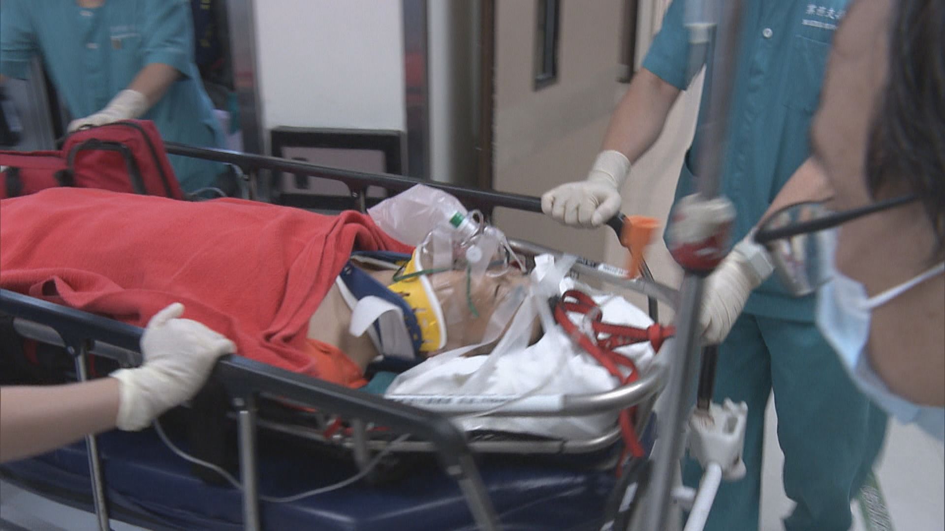 石鼓洲焚化爐地盤工人高處墮下　直升機送東區醫院