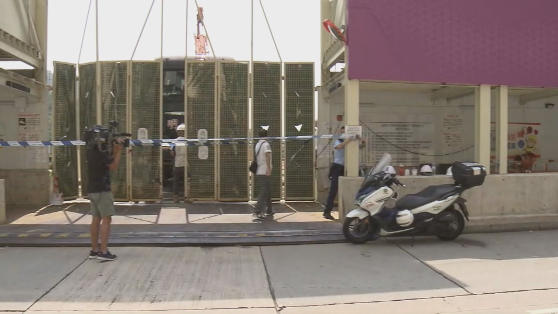 葵涌建築地盤致命工業意外　運泥車司機當場死亡