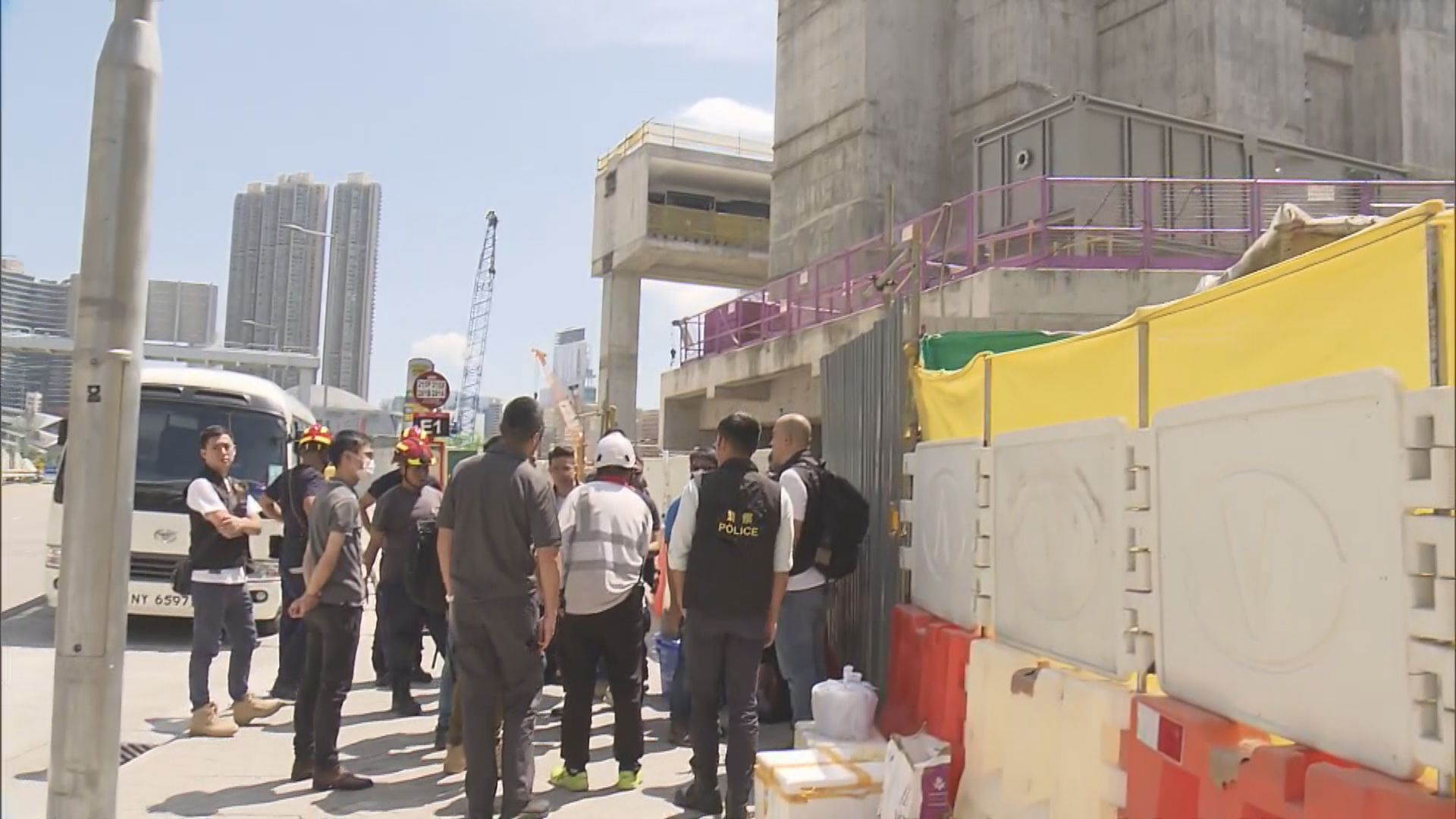 西九地盤致命事故 港鐵與死者家屬會面