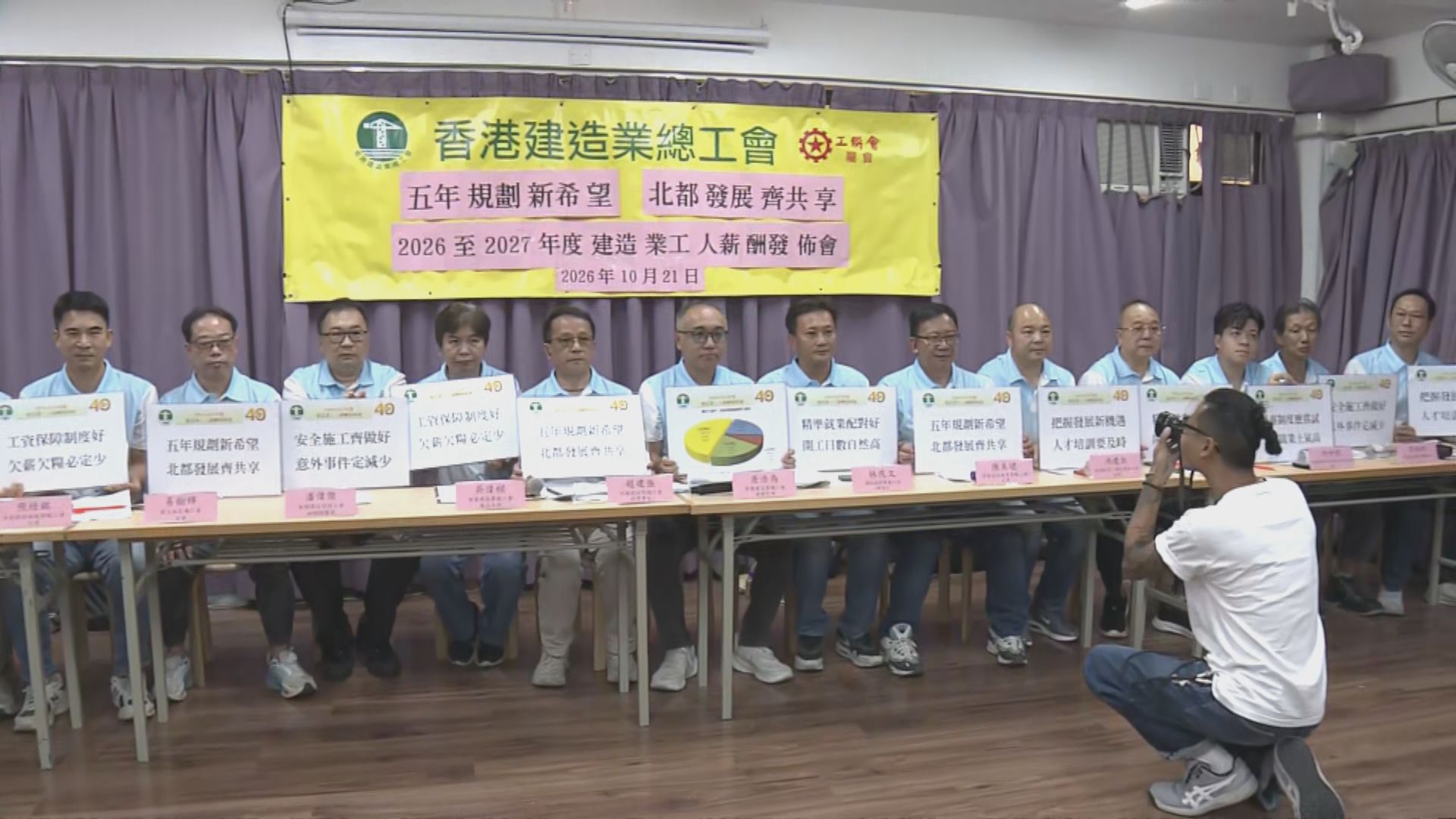 建造業總工會：雲石工日薪加100元　其餘15個工種需凍薪