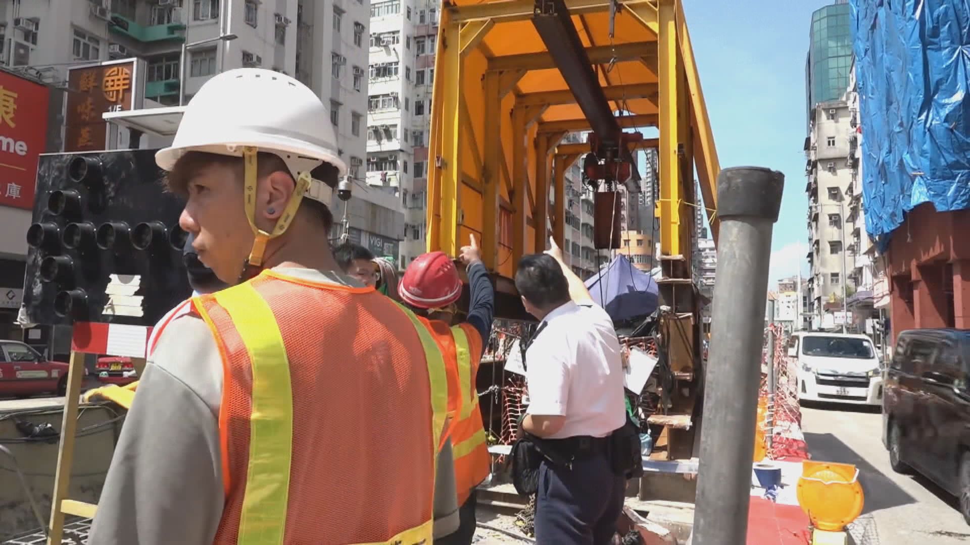 深水埗污水工程地盤工人遭機器砸中　延至昨晚證實不治