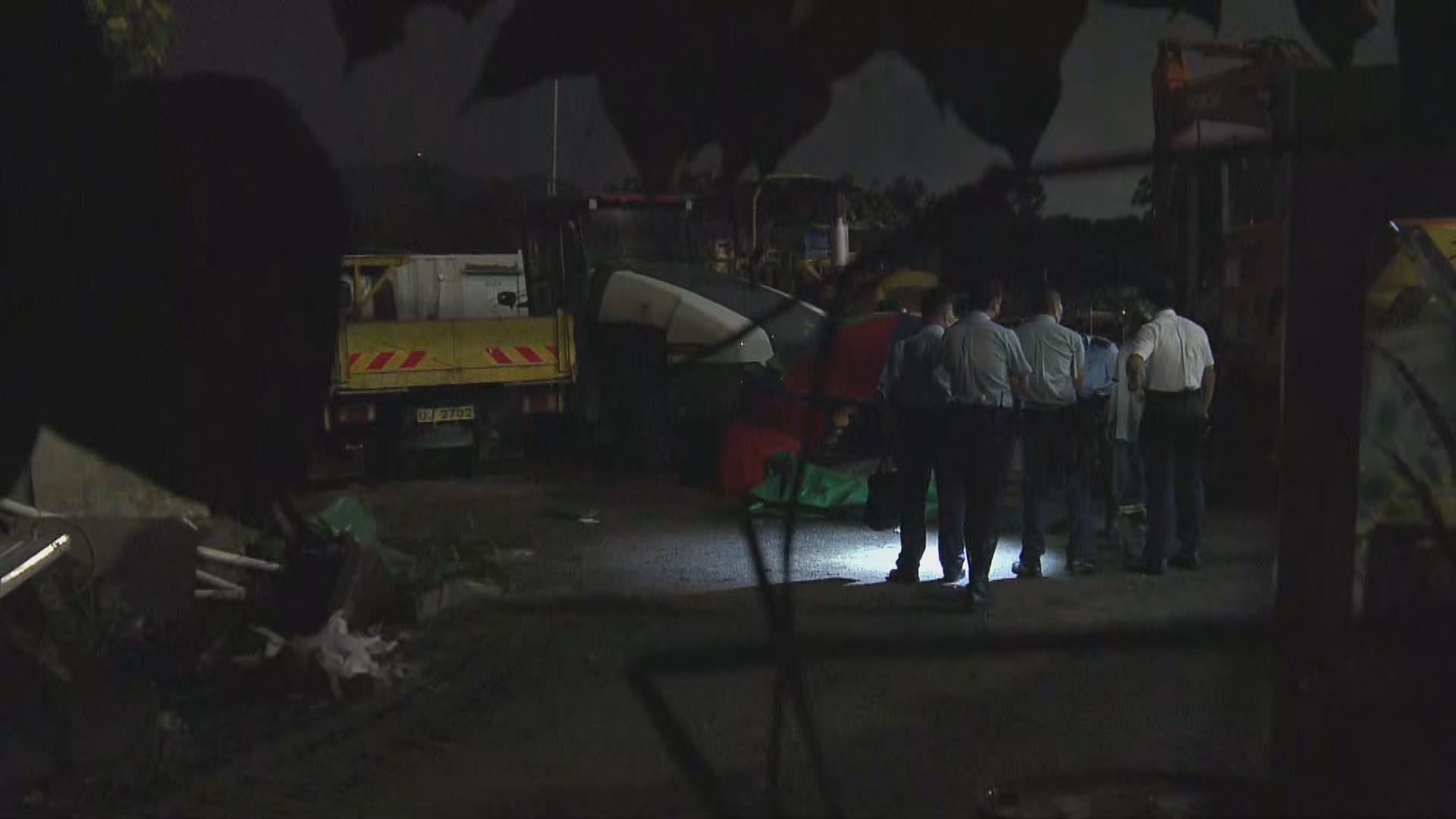 天水圍工人被溜前貨車撞斃