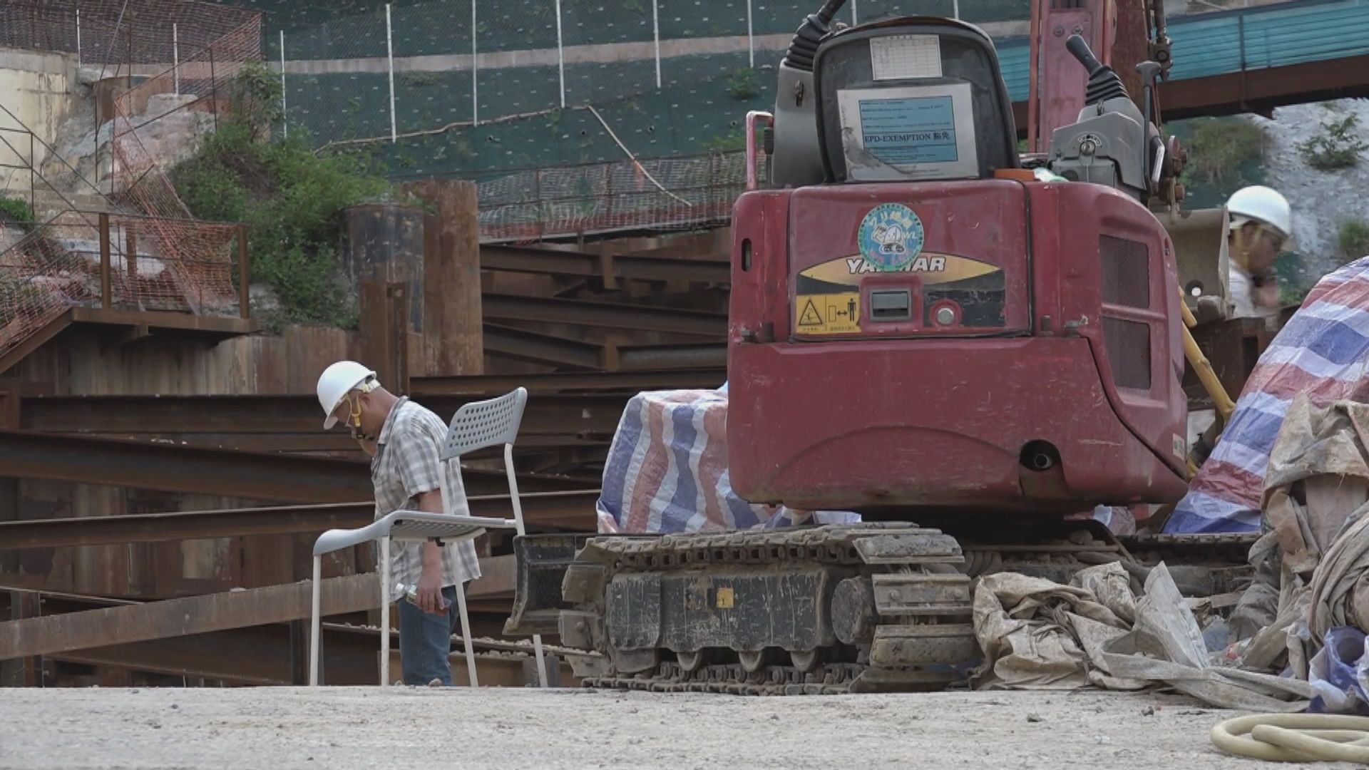 大埔樟樹灘地盤女工遭吊機夾斃