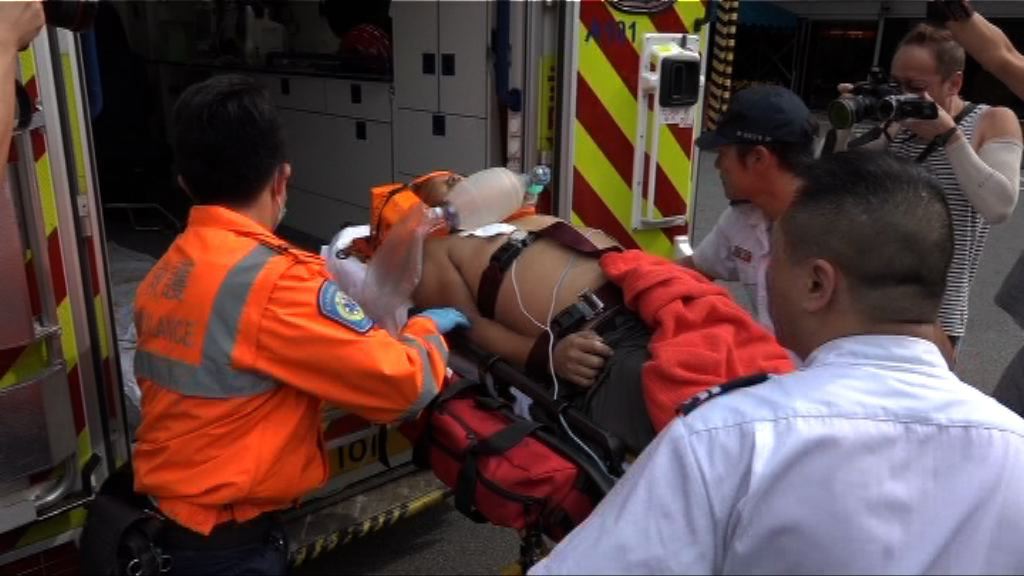 沙中綫地盤工業意外　一工人墮海死亡