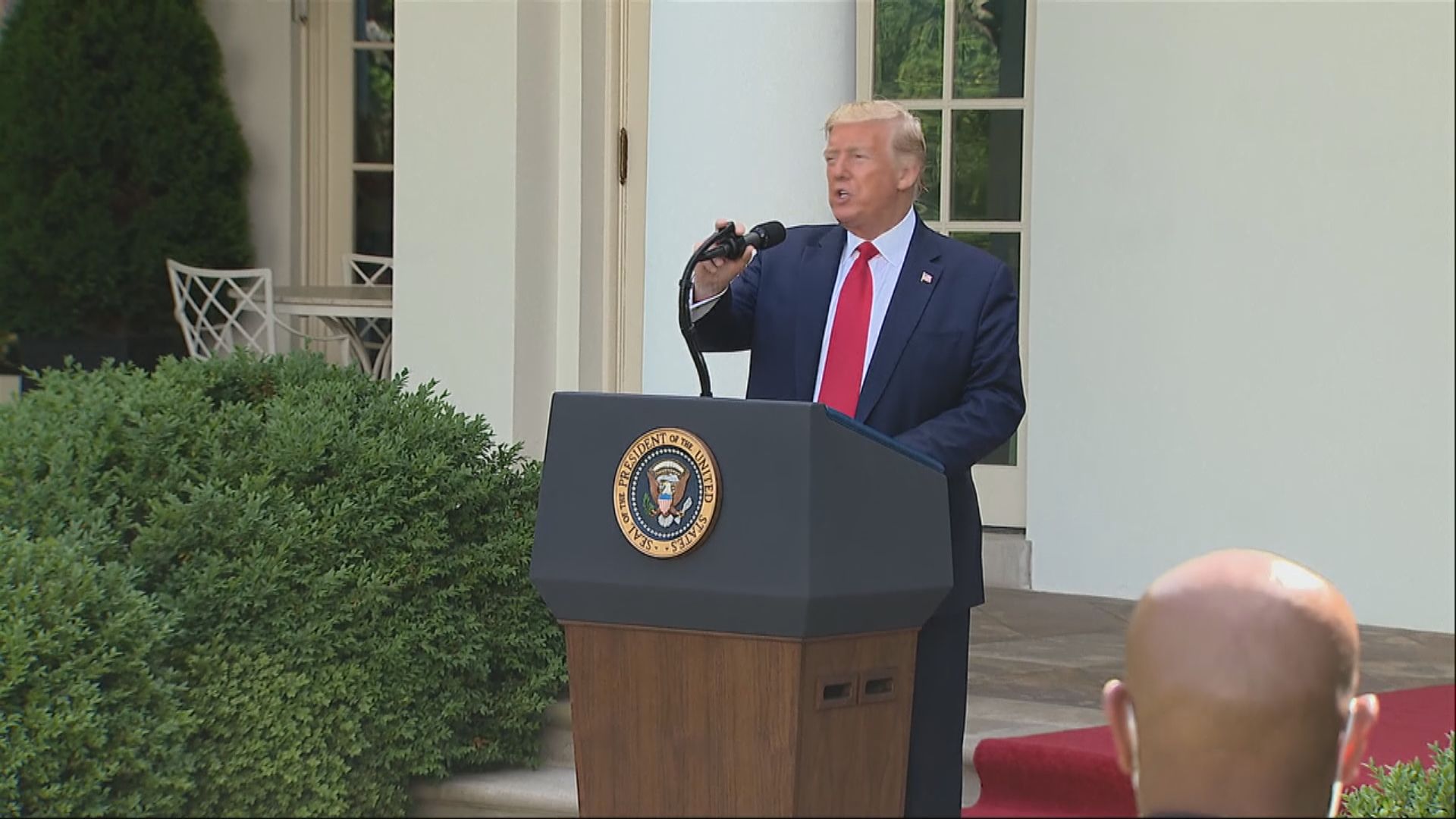 特朗普稱本周將公布回應香港國安法措施